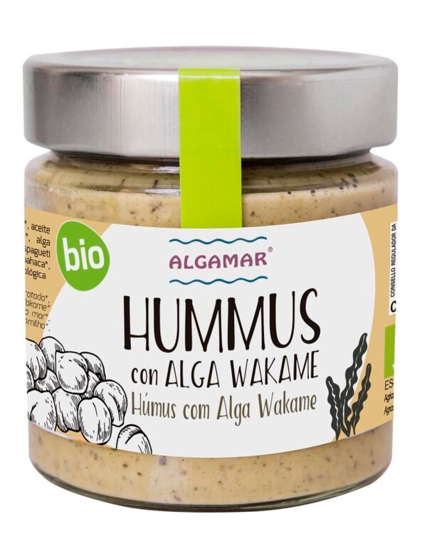Hummus con alga wakame "bio"