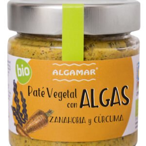 Paté vegetal con algas y zanahoria